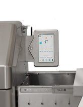 Memphis Pro 28" Freestanding Cart ITC3 Pellet Grill showcasing its sleek design and stainless steel finish by Memphis.